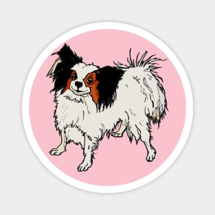 Papillon Dog Magnet